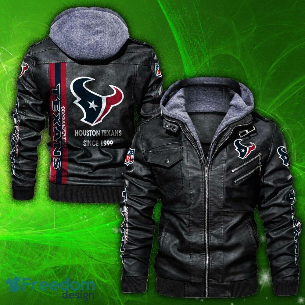 Maker of Jacket Fashion Jackets NFL Houston Texans Bomber Leather