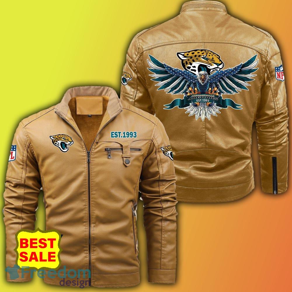 Jacksonville Jaguars NFL Fans Leather Jacket For Men And Women