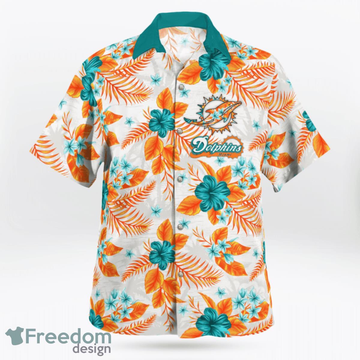 Miami Dolphins NFL Hawaiian Shirt Sunlittime Aloha Shirt - Trendy