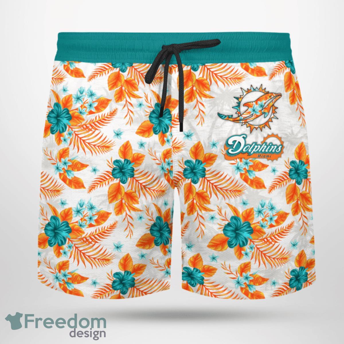 Miami Dolphins Woven Swim Short - Mens