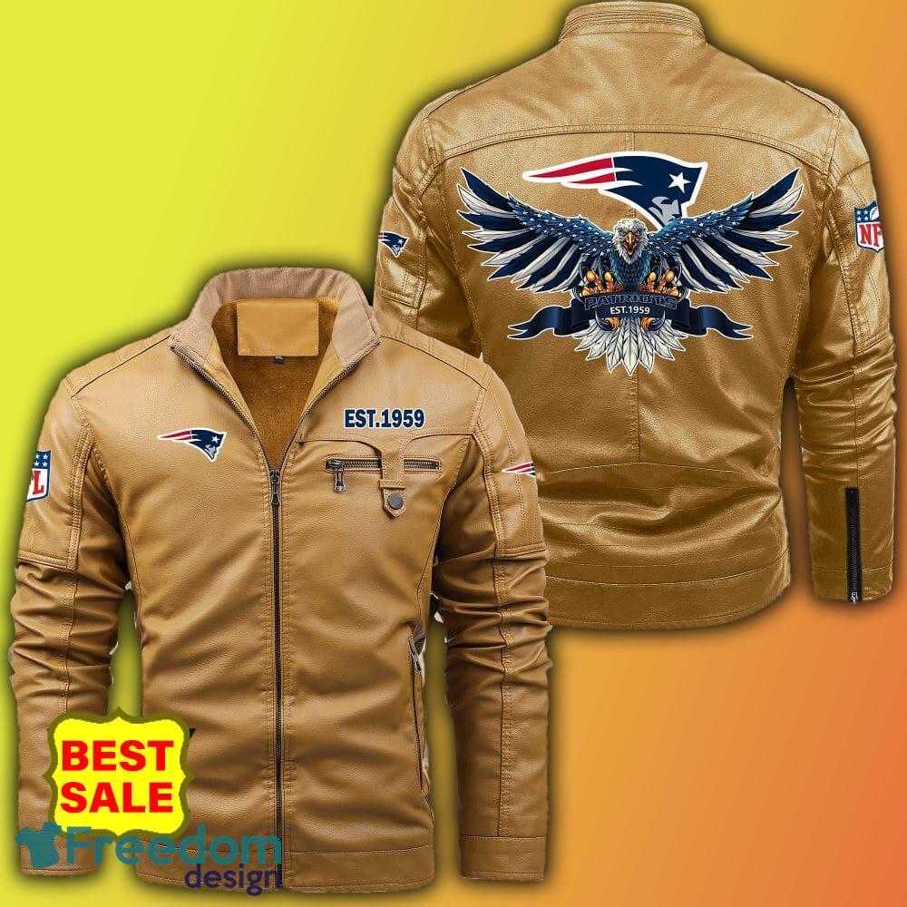 New England Patriots NFL Fans News Leather Jacket For Men And Women -  Freedomdesign