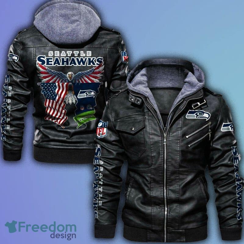 Seattle Seahawks NFL Leather Jacket For Men Best Gift