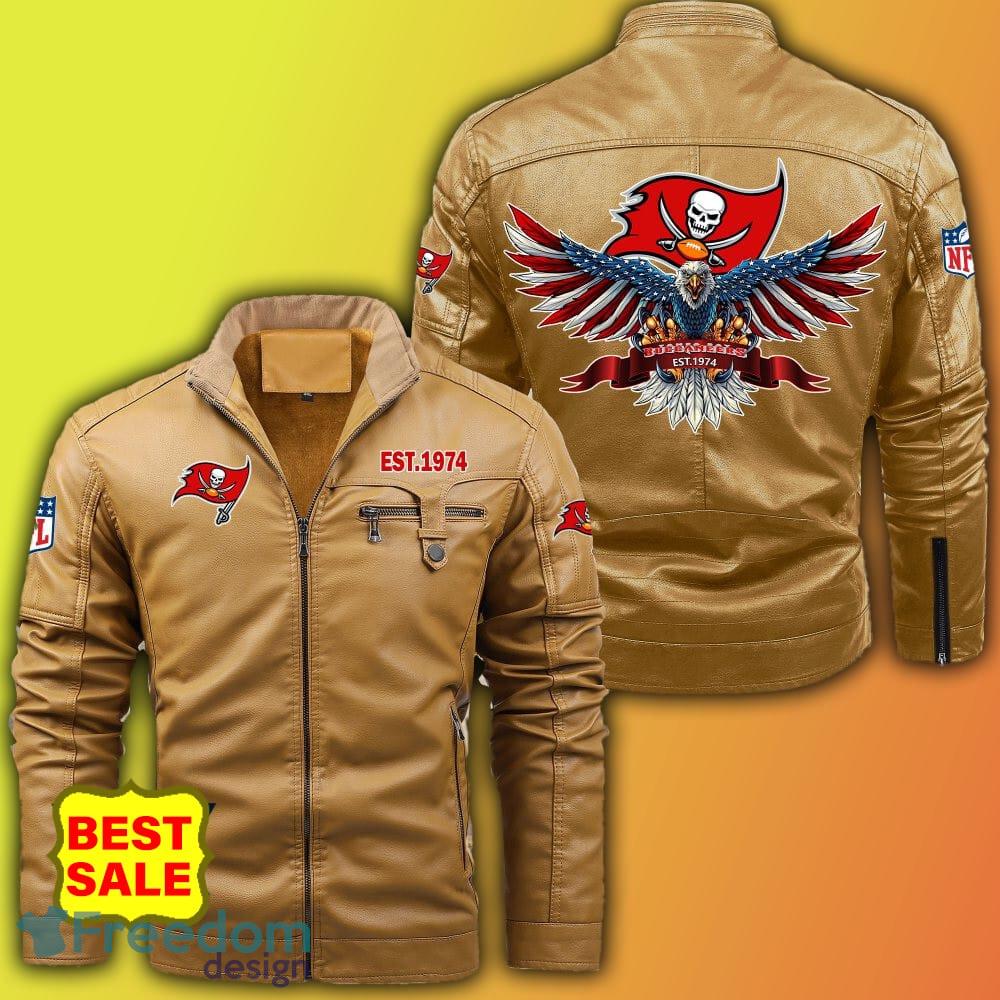 Tampa Bay Buccaneers NFL Leather Jacket For Men Best Gift