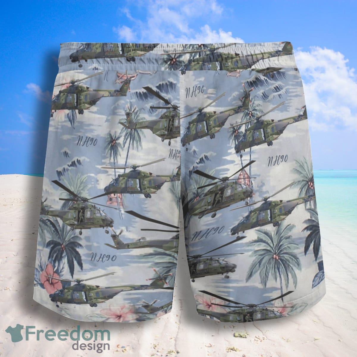 NH90 Germany Hawaiian Shirt And Shorts Best Style For Men Product Photo 2