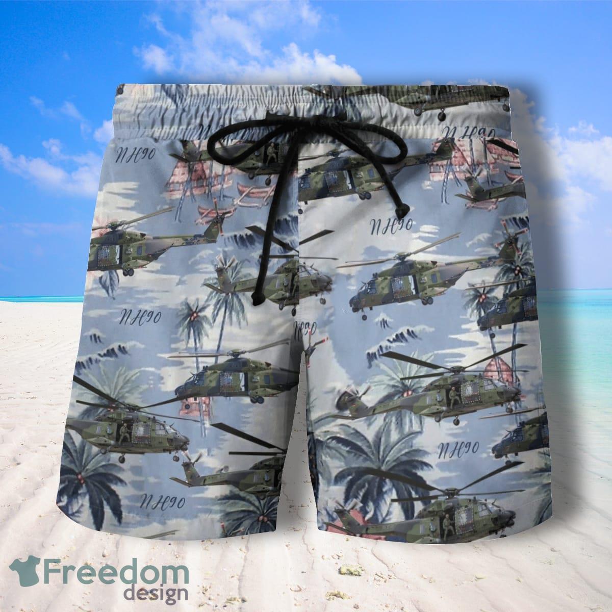 NH90 Germany Hawaiian Shirt And Shorts Best Style For Men Product Photo 1