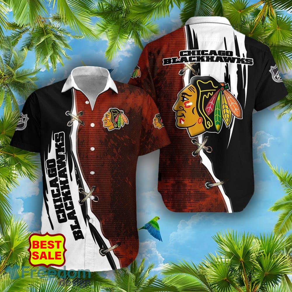 Blackhawks clearance hawaiian shirt