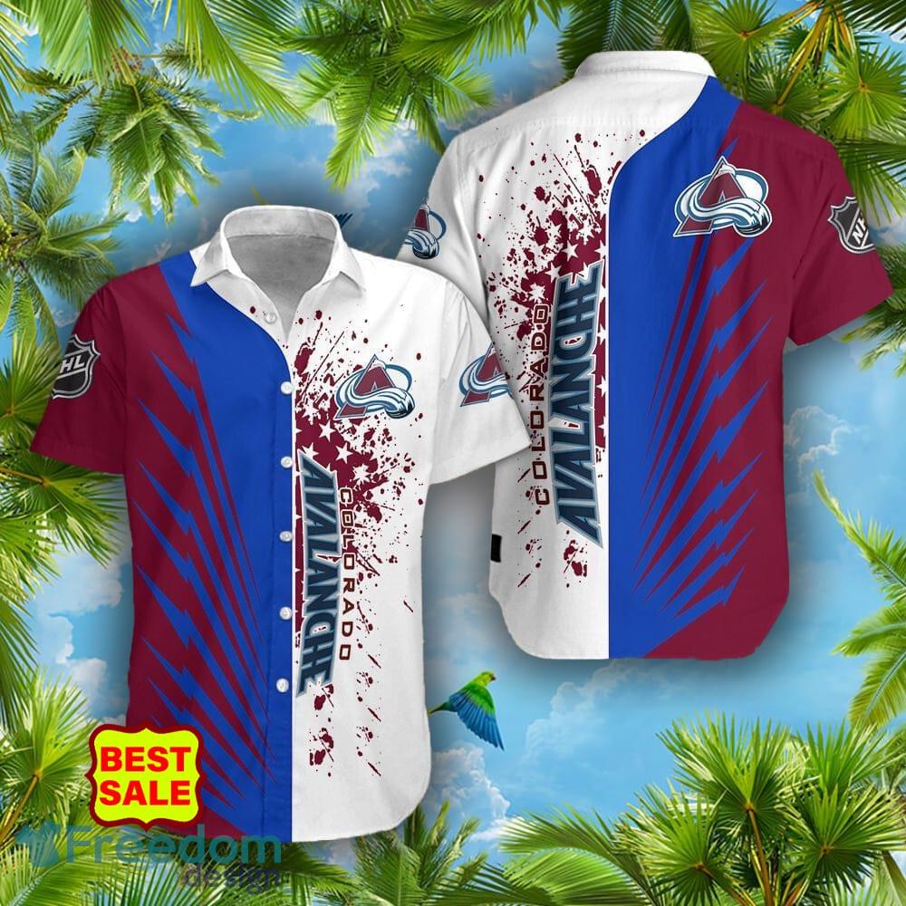 NHL Colorado Avalanche Design Logo 8 Hawaiian Shirt For Men And Women -  Freedomdesign