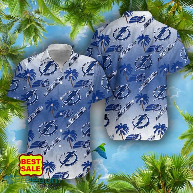 Tampa Bay Lightning Nhl Hawaii Summer Hawaiian Shirt And Short -  Freedomdesign