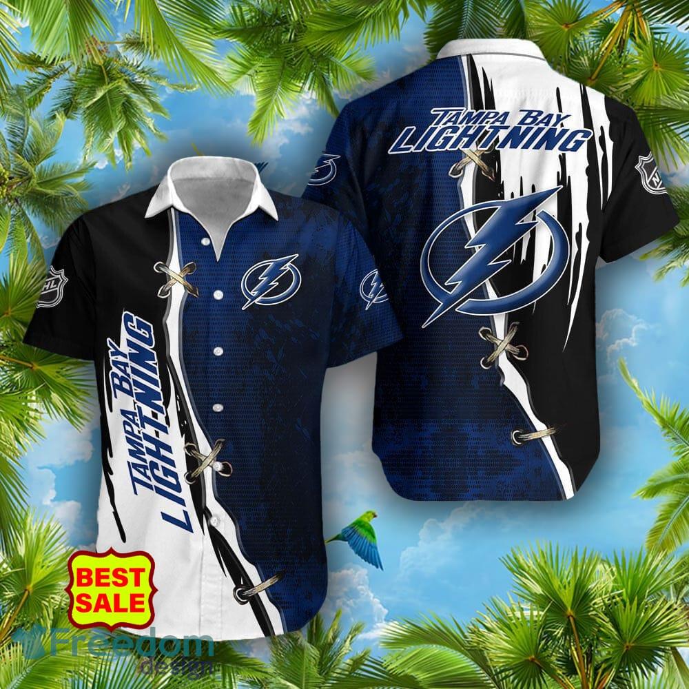 Tampa Bay Lightning NHL Flower Hawaiian Shirt Great Gift For Men Women Fans  - Freedomdesign