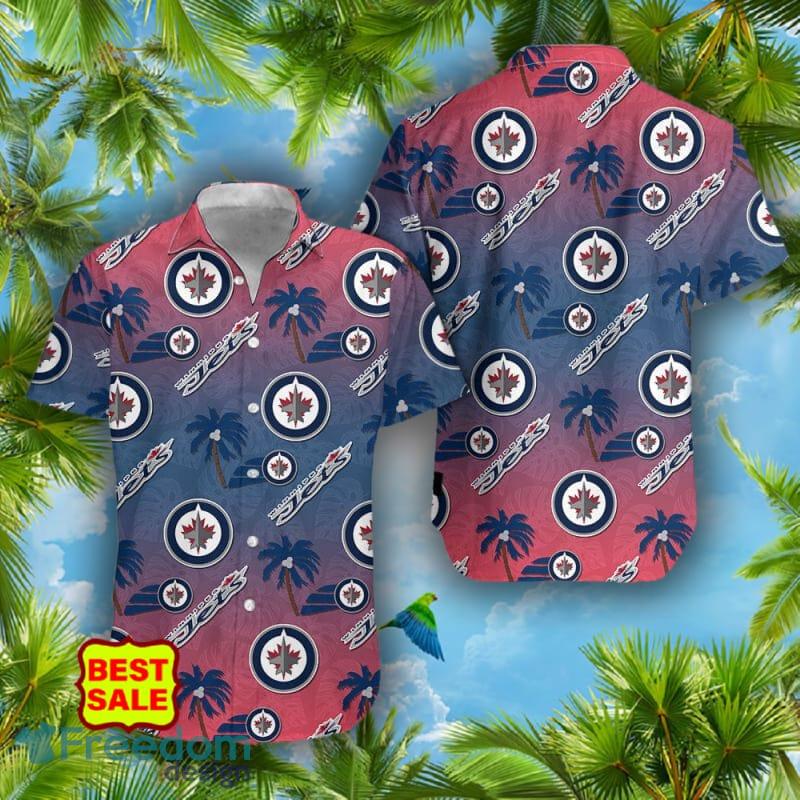 NHL Winnipeg Jets Design Logo 1 Hawaiian Shirt For Men And Women