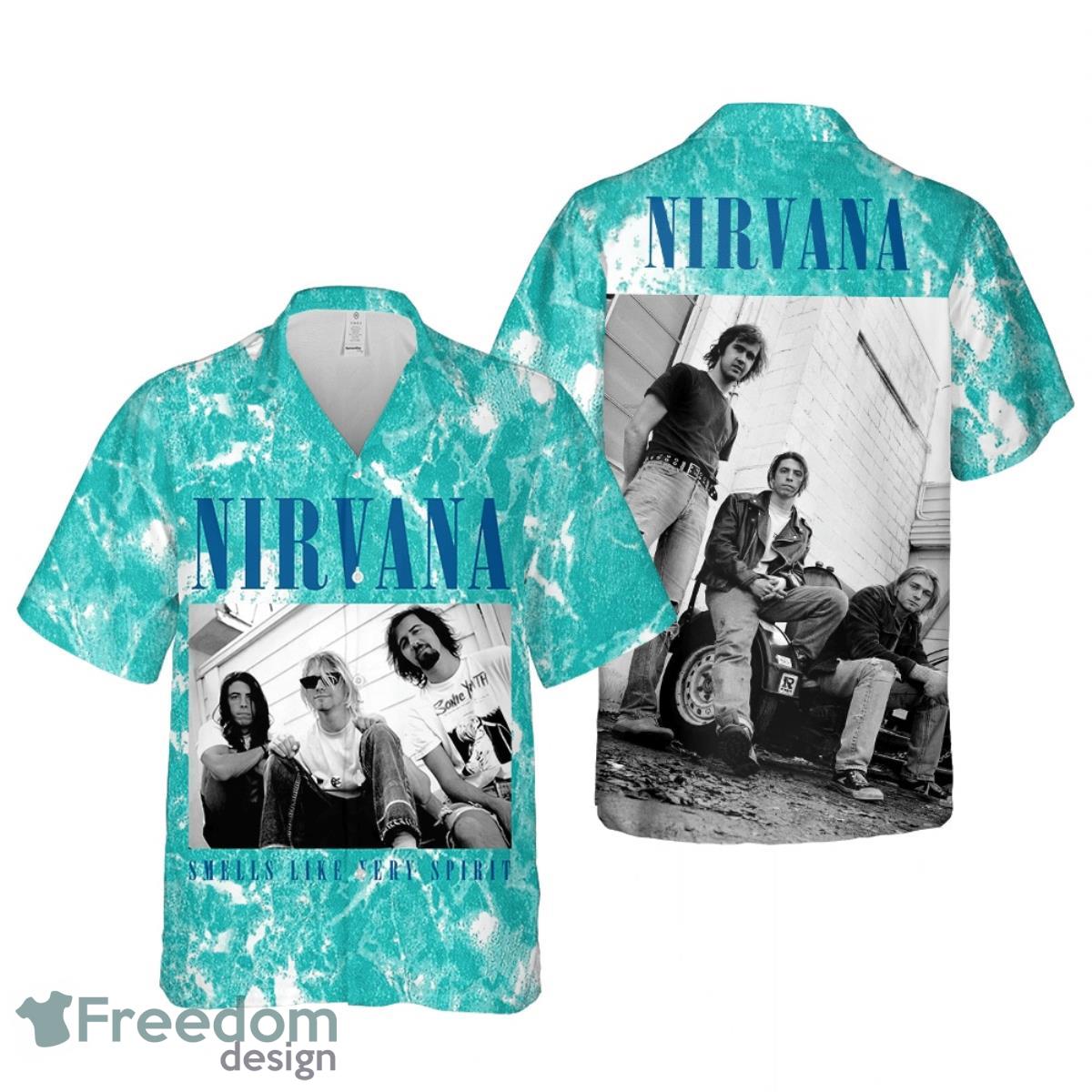 Nirvana Merch Art Awesome Cuban Shirt Premium Hawaiian Shirt Special Gift For Men And Women Product Photo 1