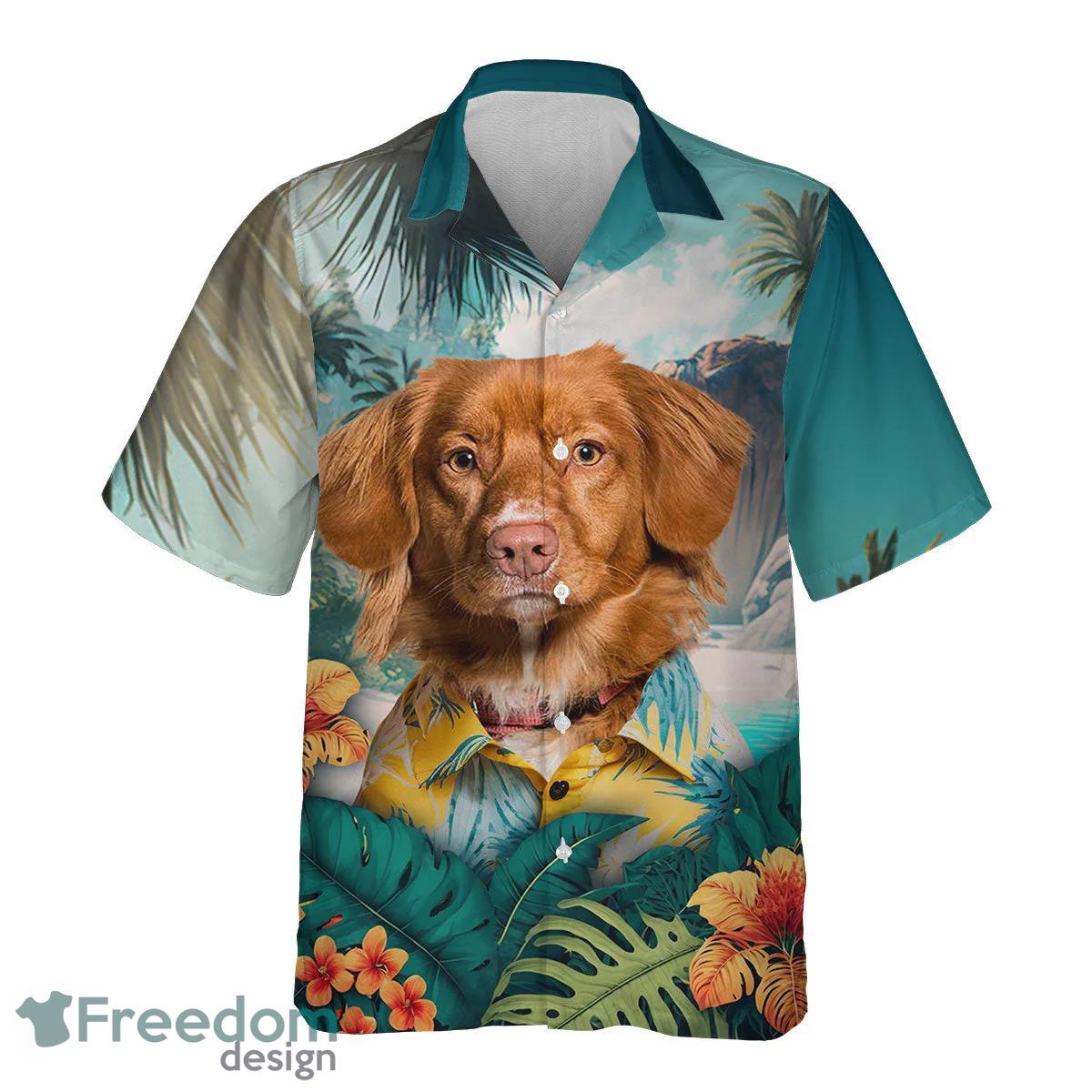 Nova Scotia Duck Tolling Retriever All Printed 3D Hawaiian Shirt For Men Women Product Photo 2