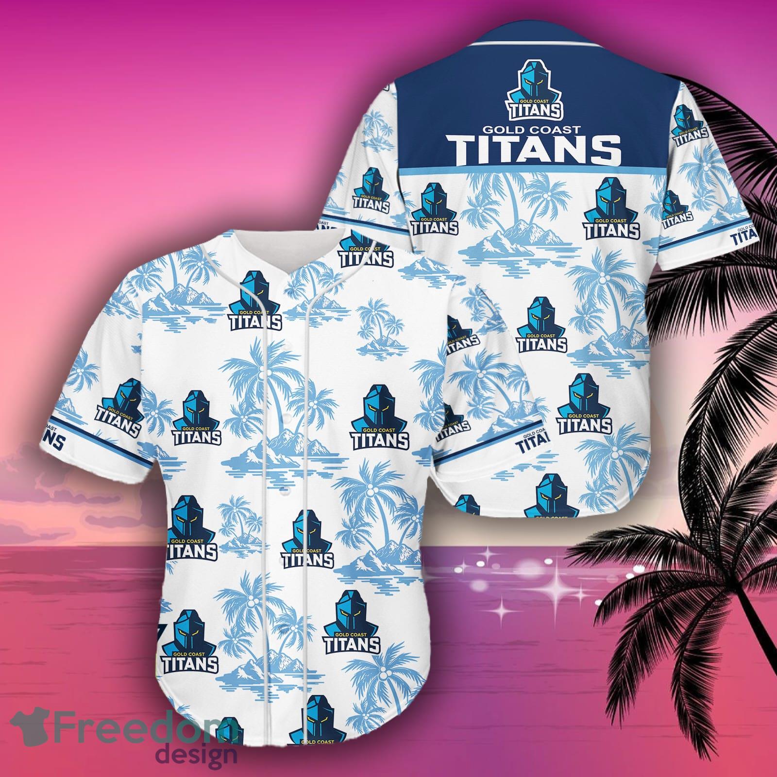 NRL Gold Coast Titans Personalized Unisex Hawaiian Shirt And Short