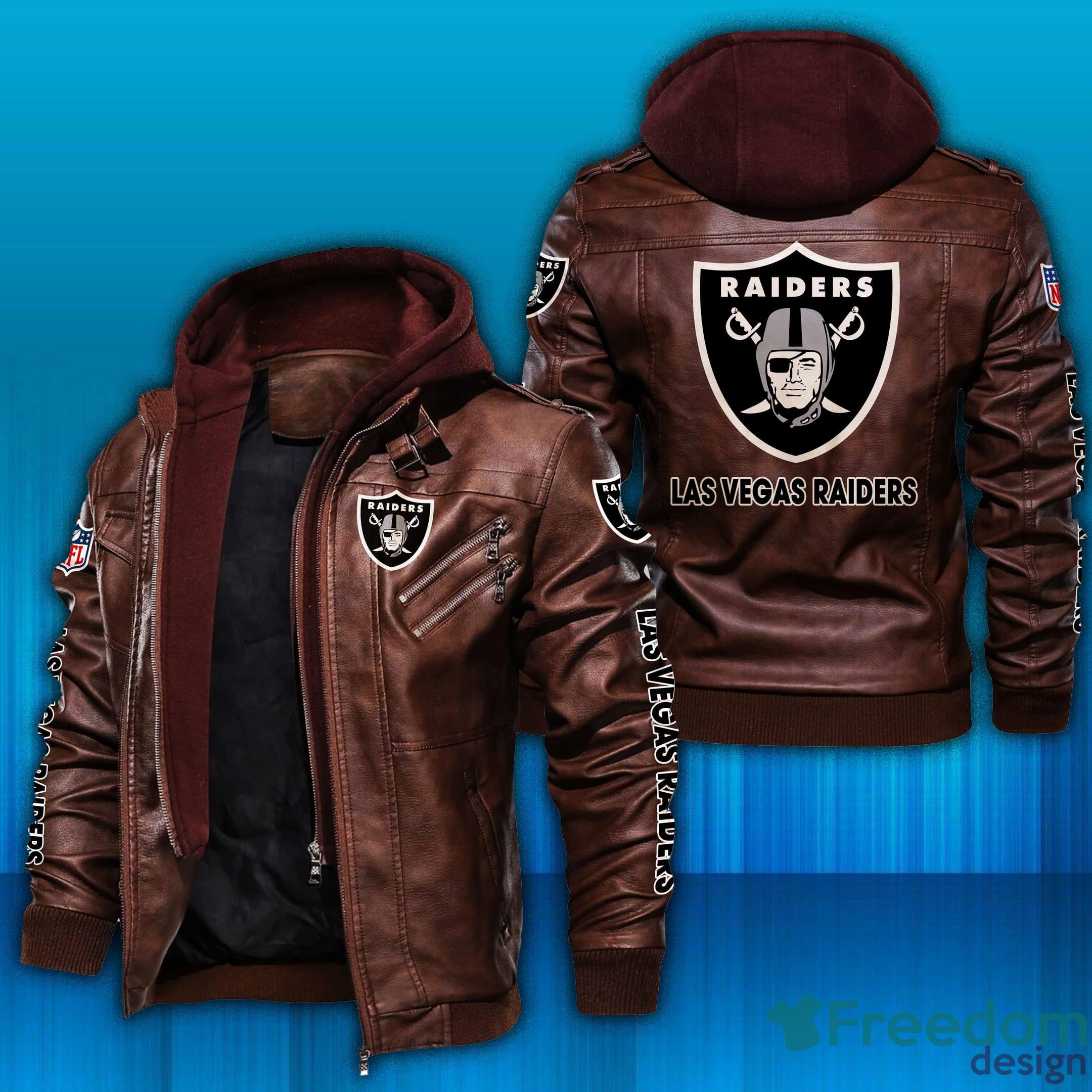 NFL Oakland Raiders Faux Leather Jacket 