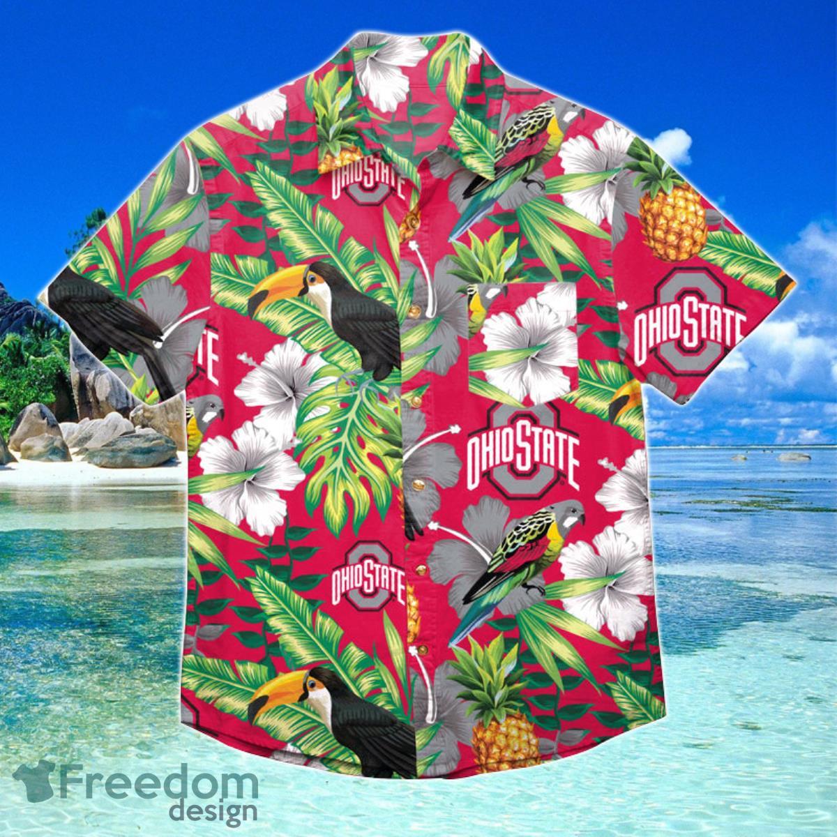 Ohio State Buckeyes NCAA Hawaiian Shirt Special Gift For Fans Product Photo 1