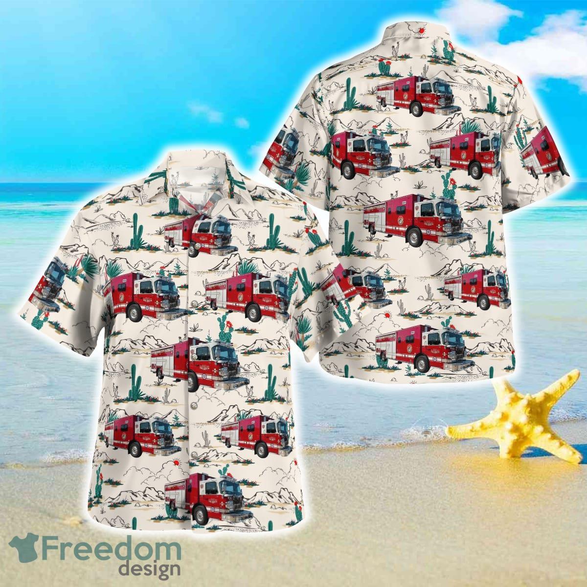 Oklahoma City Fire Department Hawaiian Shirt For Men Women Product Photo 1