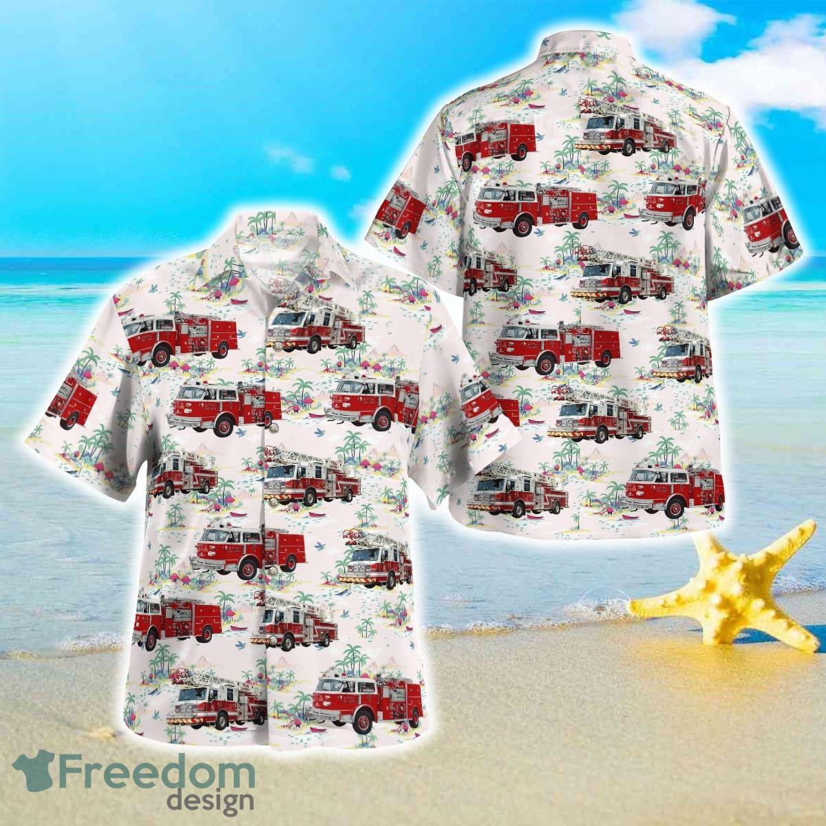 Oklahoma Tulsa Fire Department Hawaiian Shirt For Men And Women Product Photo 1