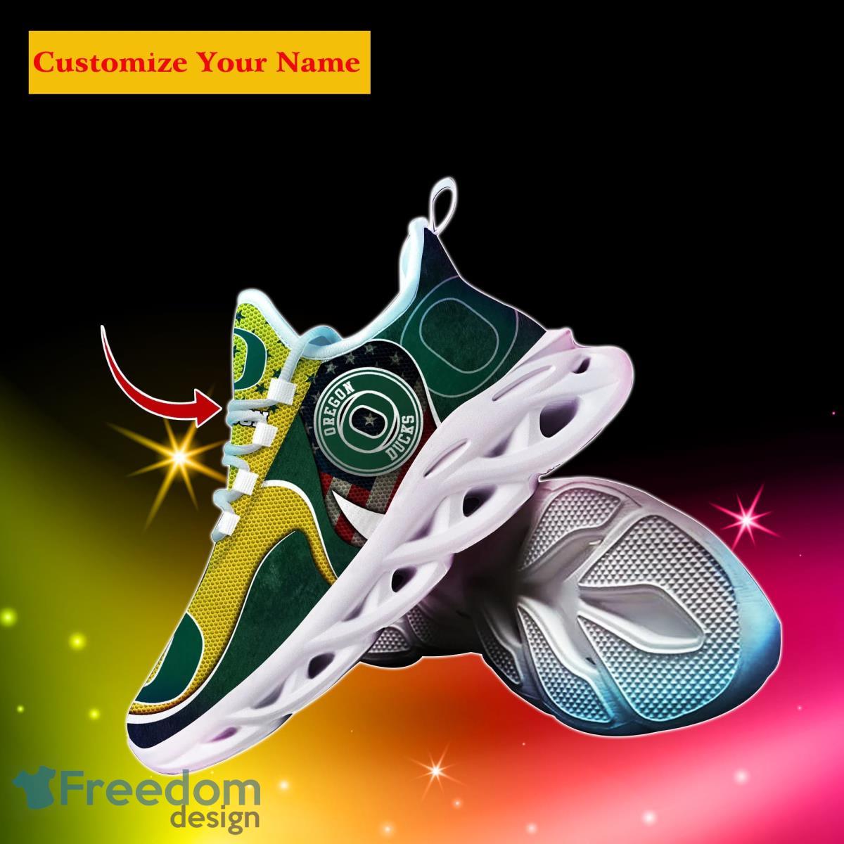 Oregon Ducks NCAA New Clunky Sneakers Max Soul Shoes For Men And Women -  Banantees