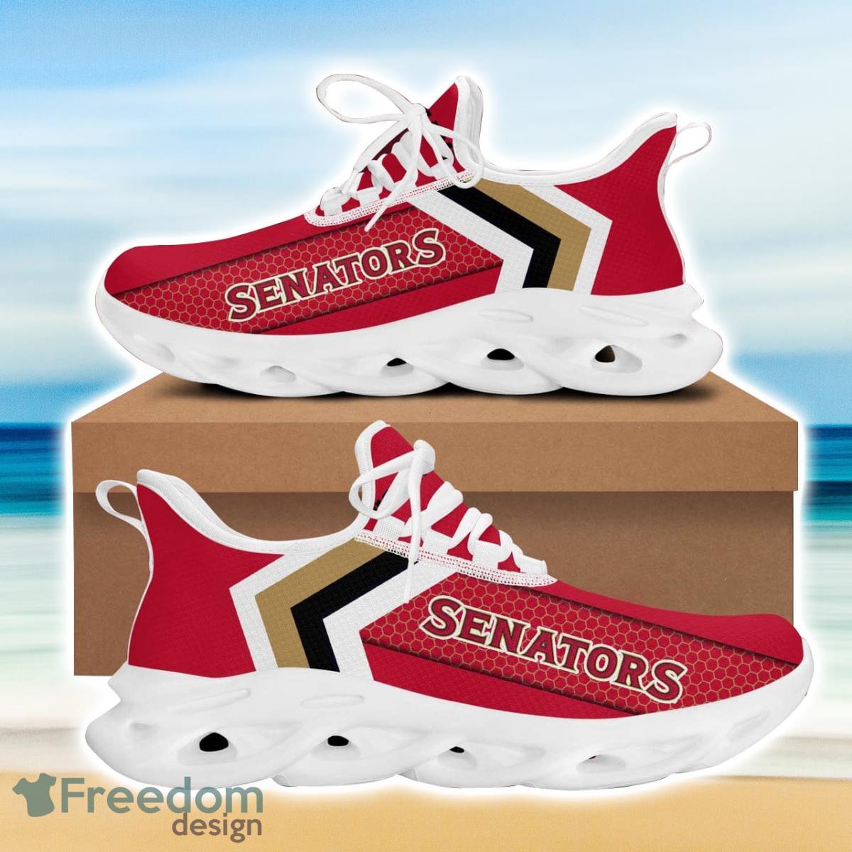 Ottawa Hockey Senators Max Soul Sneakers Running Sport Shoes Custom Name Product Photo 2