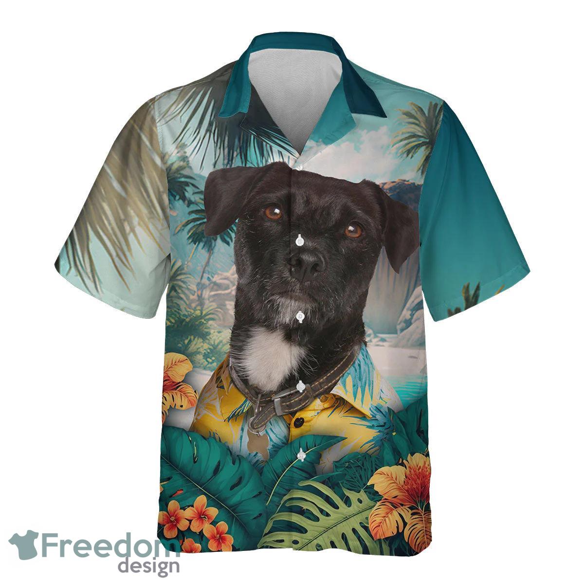 Patterdale Terrier All Printed 3D Hawaiian Shirt For Dog Lover Product Photo 2