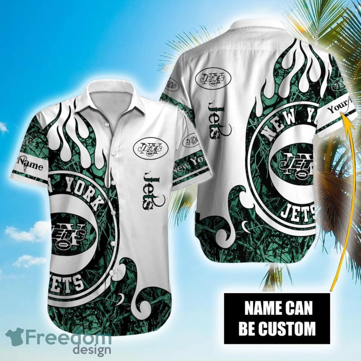 Personalized NFL New York Jets Special Realtree Hunting Hawaiian Shirt Product Photo 1