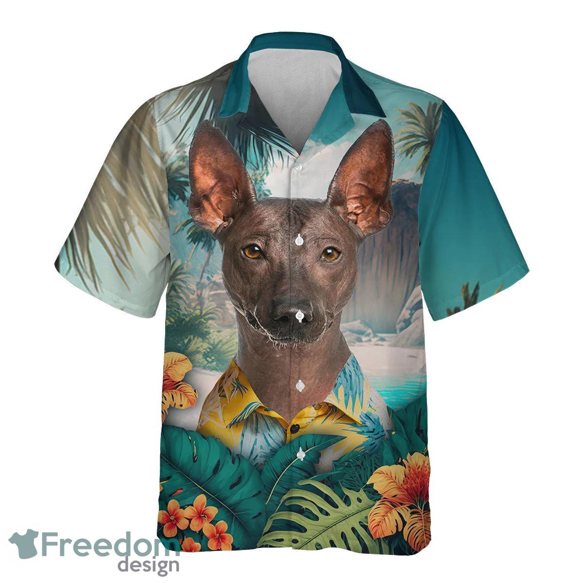 Peruvian Inca Orchid All Printed 3D Hawaiian Shirt For Dog Lover Product Photo 2