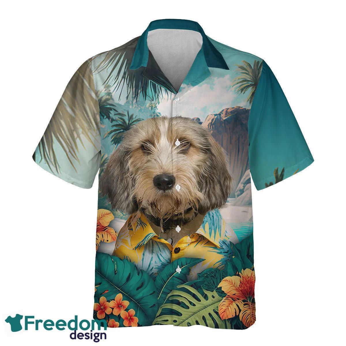 Petit Basset Griffon Vendeen All Printed 3D Hawaiian Shirt For Dog Lovers Product Photo 2