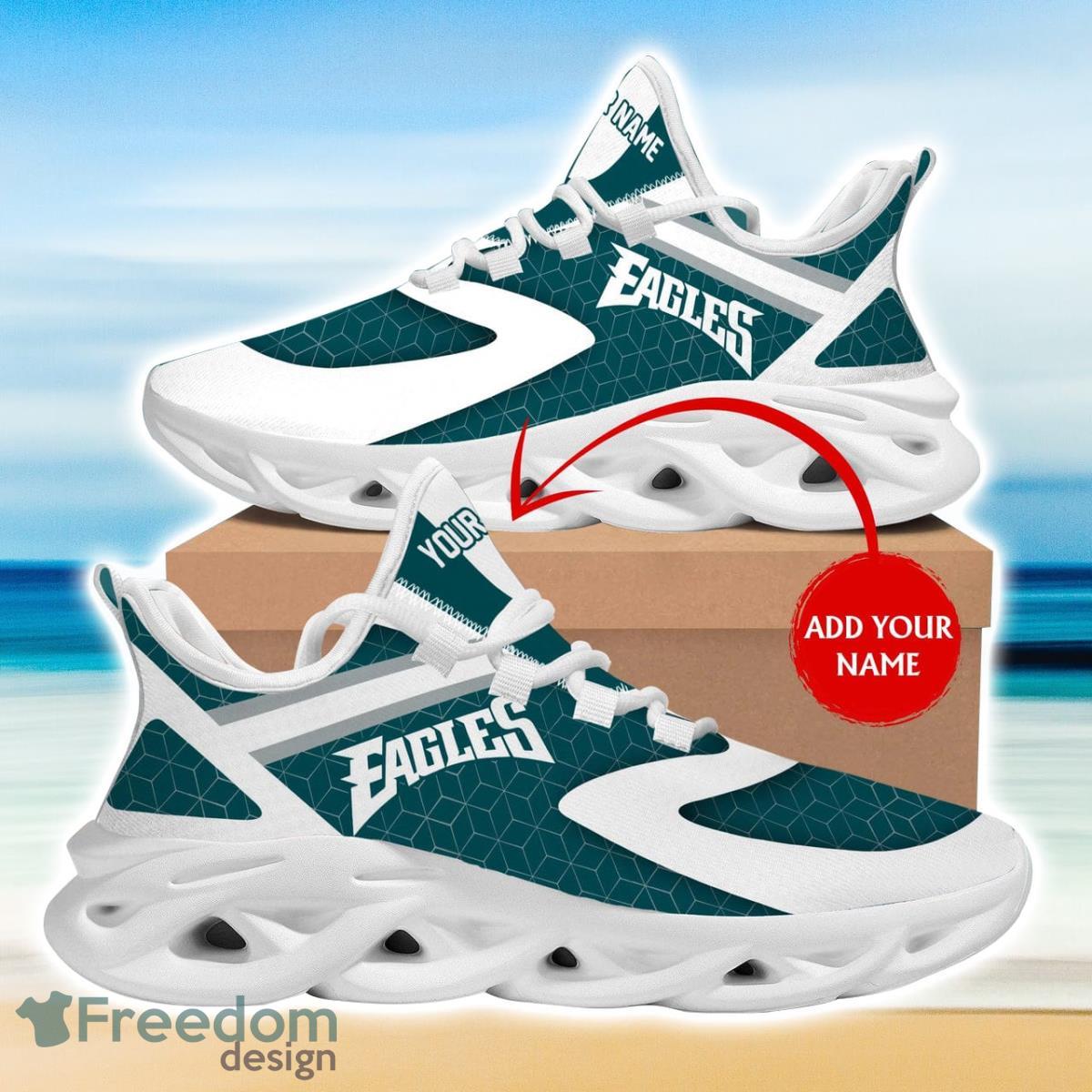 Philadelphia Eagles Max Soul Sneakers Running Sport Shoes For True Fans Product Photo 1