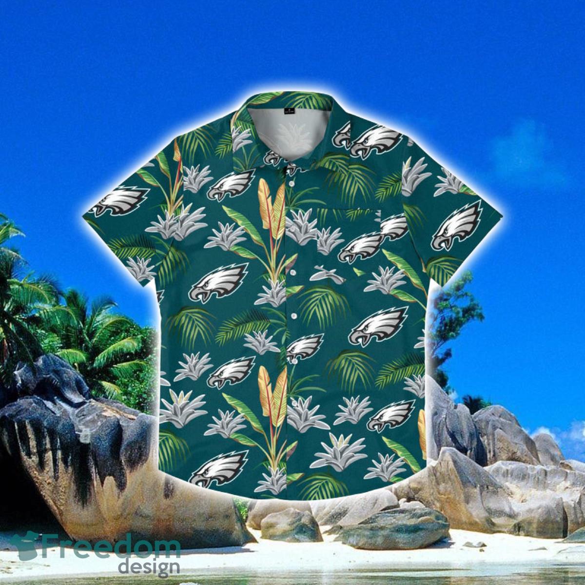 Philadelphia Eagles NFLVictory Vacay Hawaiian Shirt Special Gift For Fans Product Photo 1