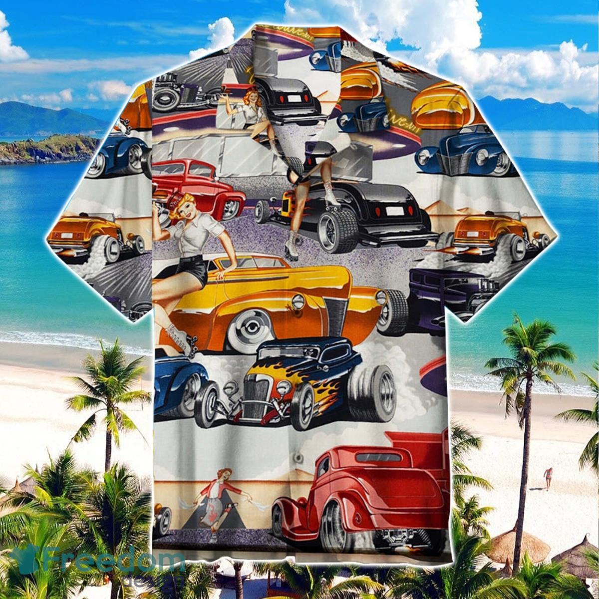 Phils Drive In Universal Hawaiian Shirt, Nascar Legends 90s Vintage Product Photo 1