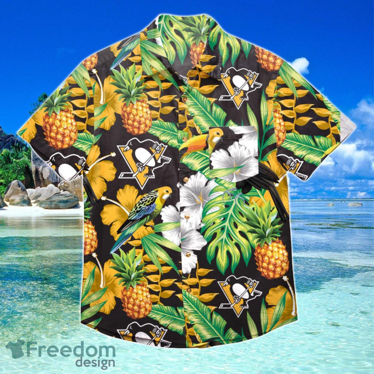 Pittsburgh Steelers NFL Hawaiian Shirt Tropical Pattern New Hot