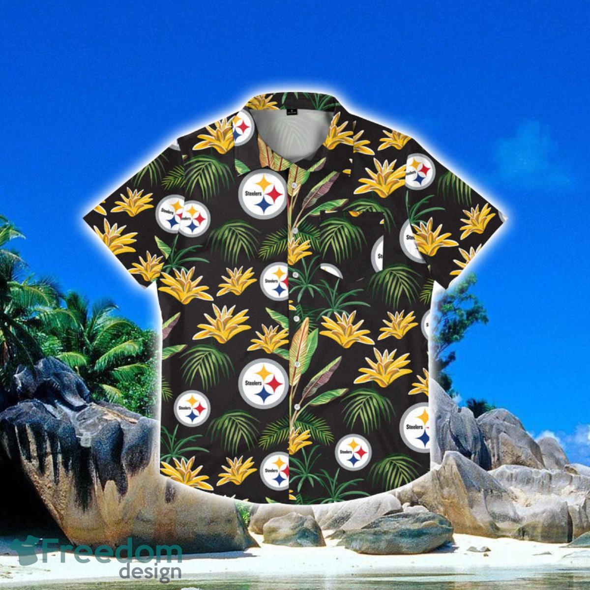 Pittsburgh Steelers Pirates Fans Pirates Skull Hawaiian Shirt