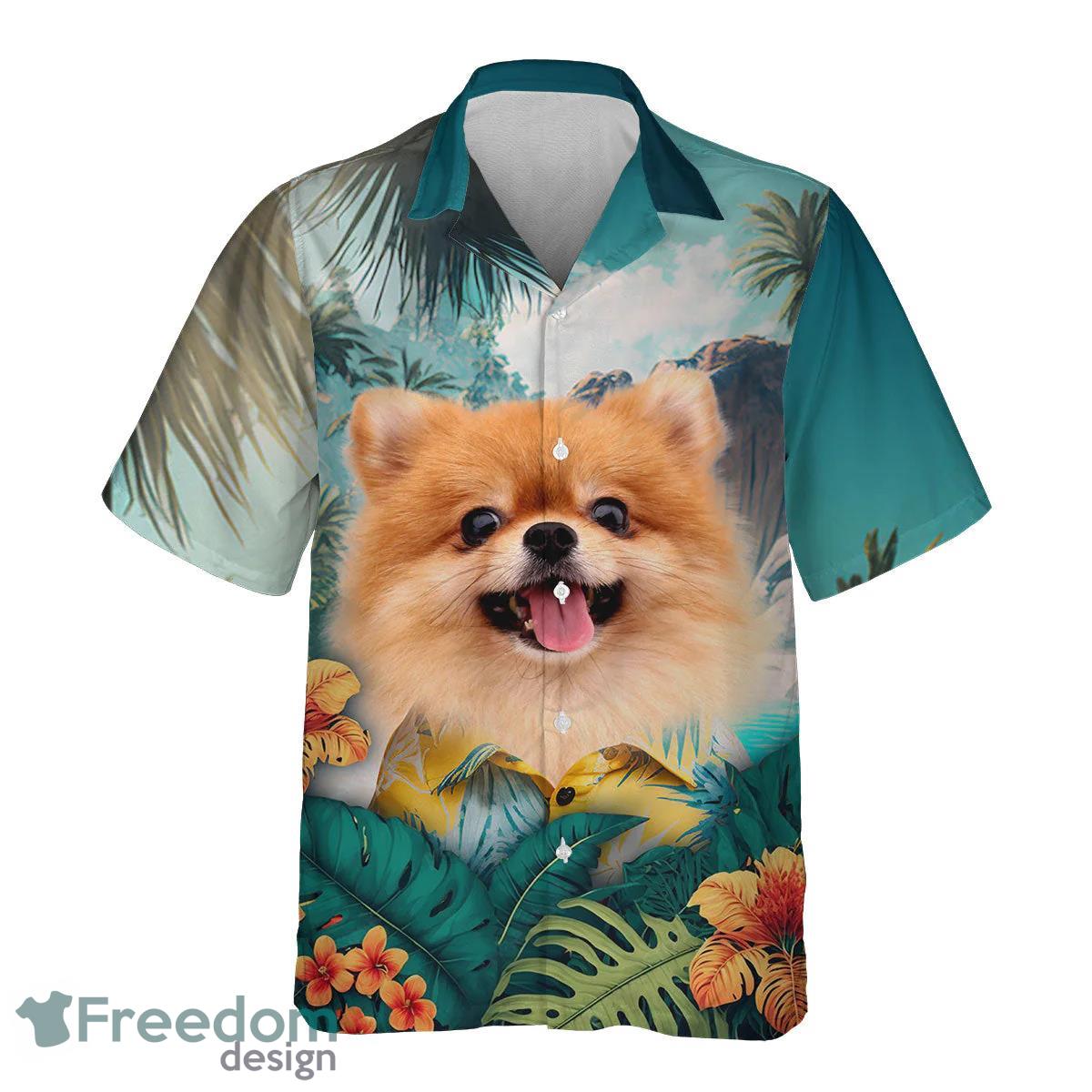 Pomeranian All Printed 3D Hawaiian Shirt For Dog Lover Product Photo 2