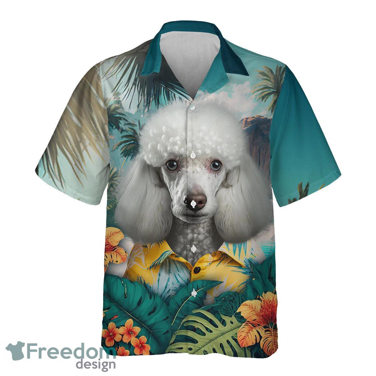 Poodle 1 All Printed 3D Hawaiian Shirt For Dog Lover Product Photo 2