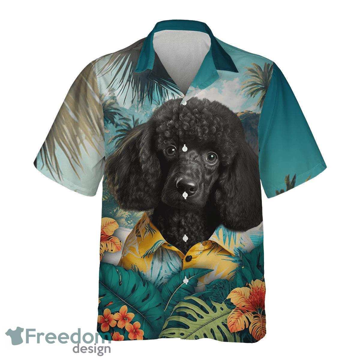 Poodle All Printed 3D Hawaiian Shirt For Men Women Product Photo 2