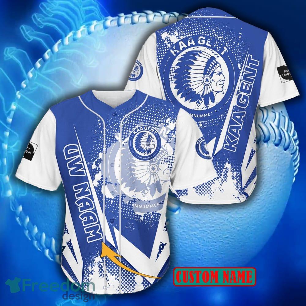 Pro League Logo KAA Gent Baseball Jersey Shirt For Men And Women