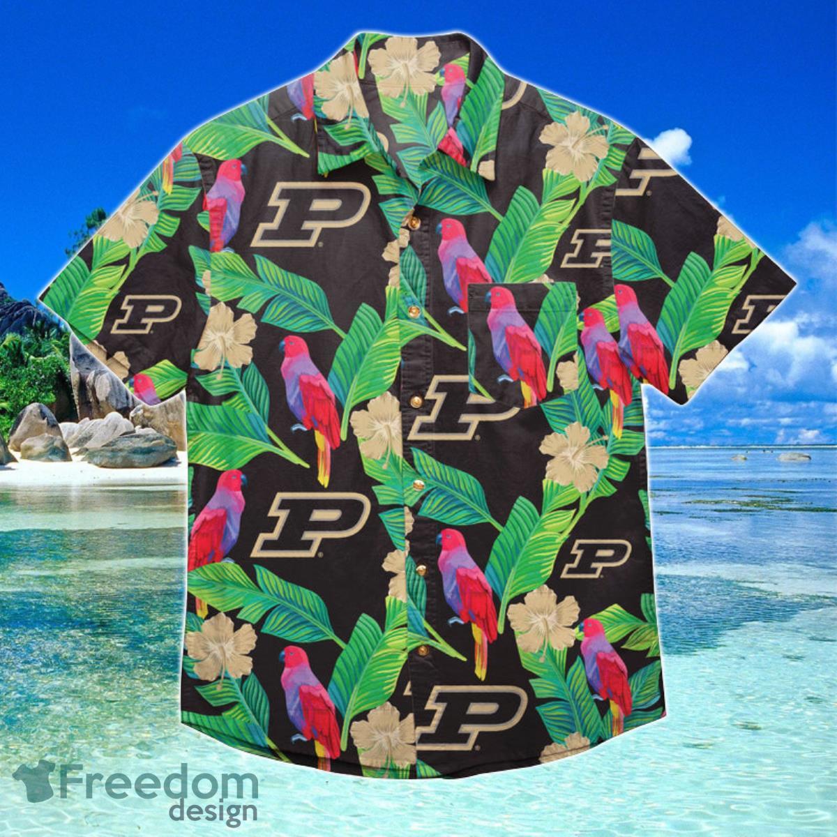 Purdue Boilermakers NCAA Hawaiian Shirt Special Gift For Fans Product Photo 1