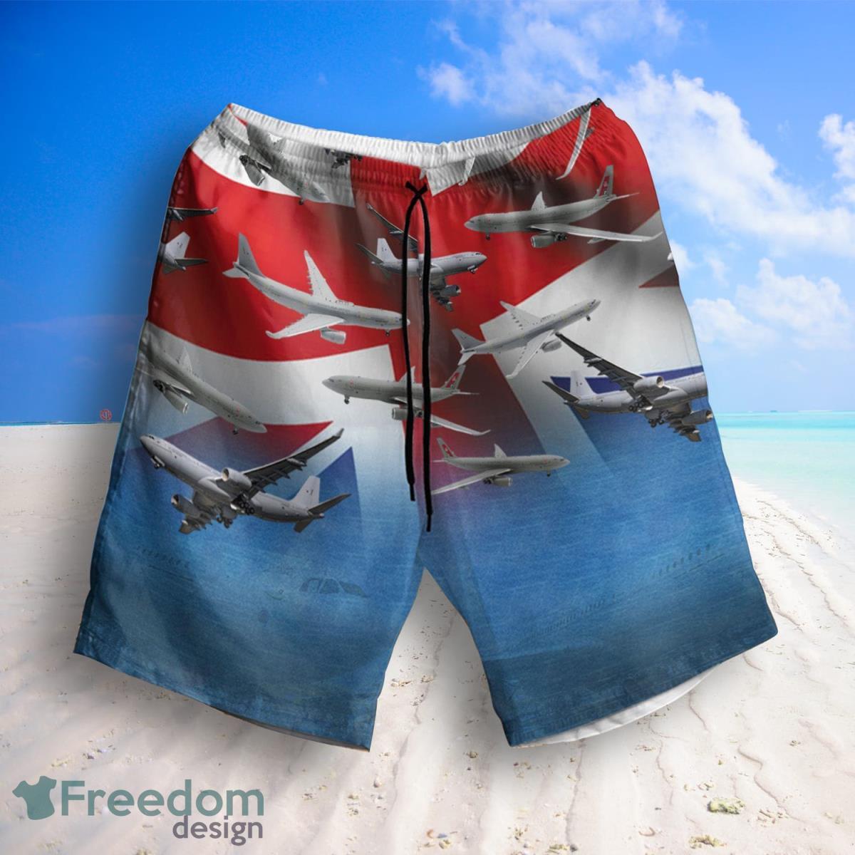 RAF Airbus A330 Voyager Hawaiian Shirt And Shorts Best Style For Men Product Photo 2