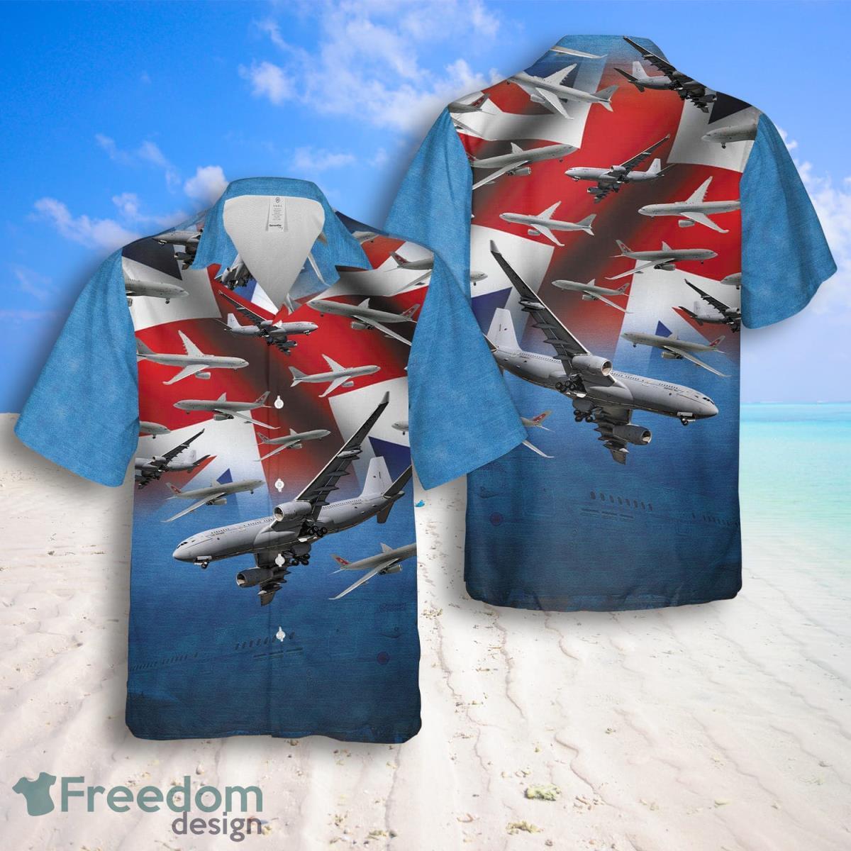 RAF Airbus A330 Voyager Hawaiian Shirt And Shorts Best Style For Men Product Photo 1