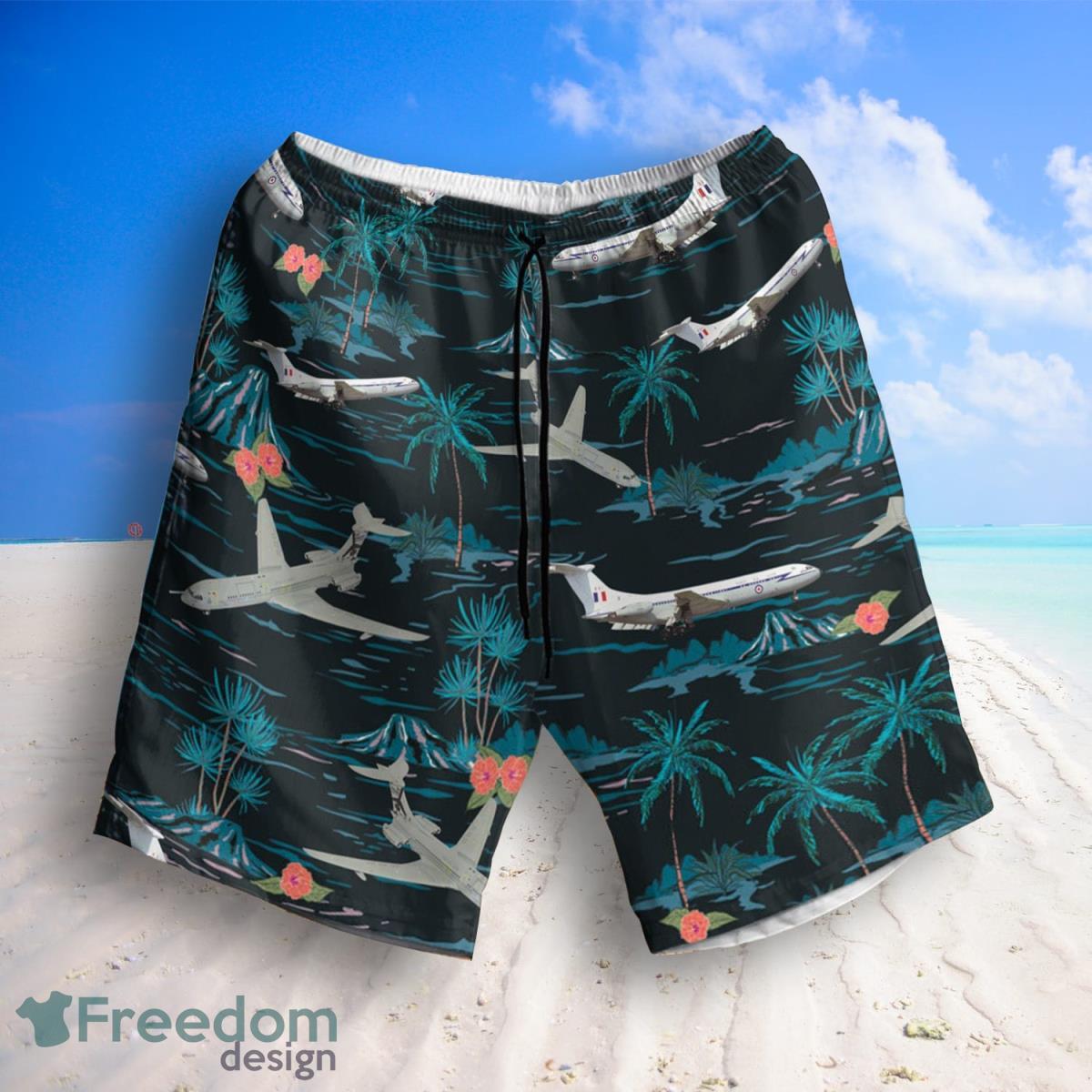 RAF Historical Vickers VC10 Hawaiian Shirt And Shorts Best Style For Men Product Photo 2