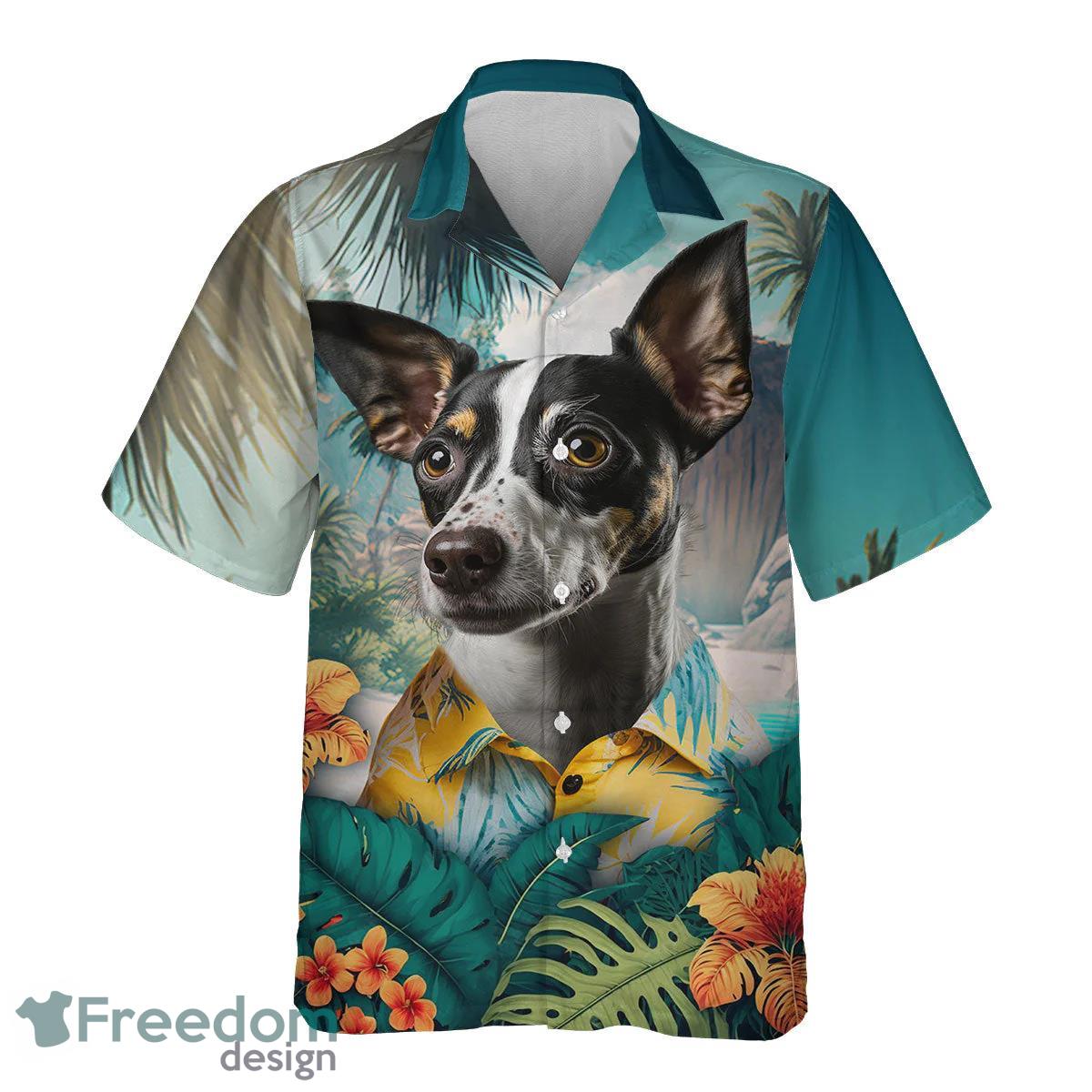 Rat Terrier All Printed 3D Hawaiian Shirt For Men Women Product Photo 2