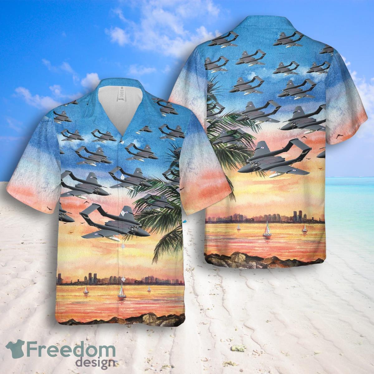 RN Historical Sea Vixen Hawaiian Shirt And Shorts Best Style For Men Product Photo 1