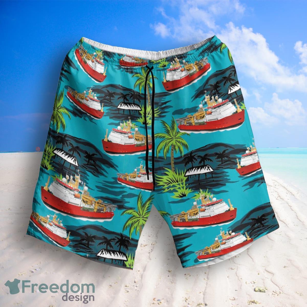 RN HMS Protector (A173) Hawaiian Shirt And Shorts Best Style For Men Product Photo 2