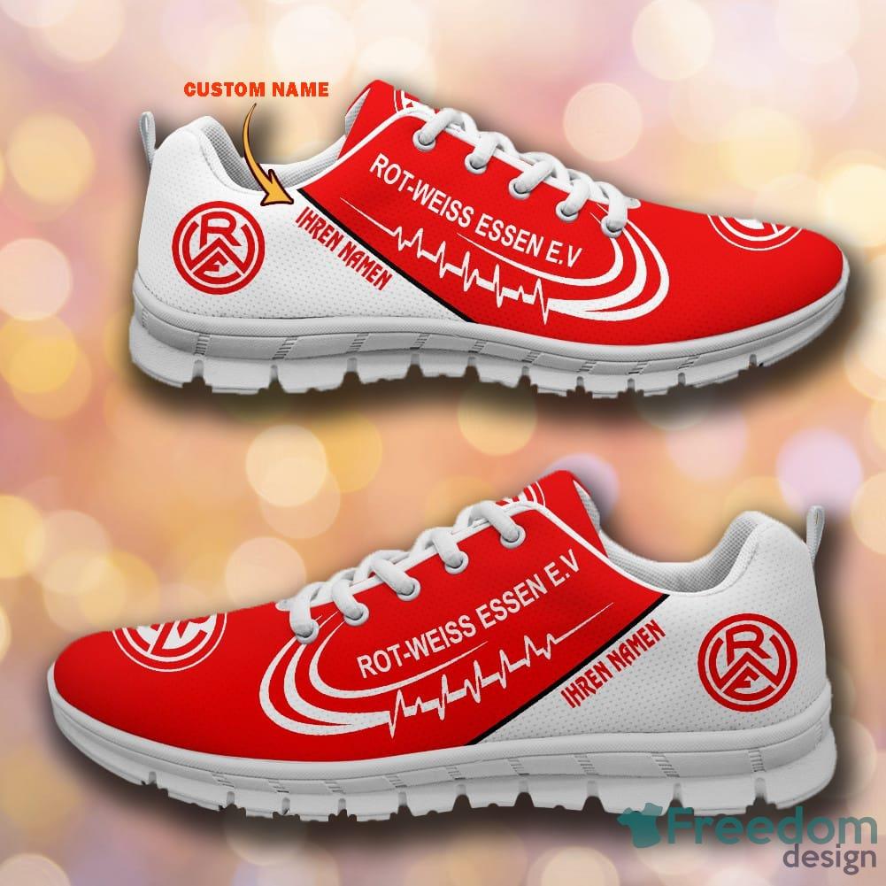 Rot-Weiss Essen e V Custom Name Sneakers Shoes - Rot-Weiss Essen e.V_4