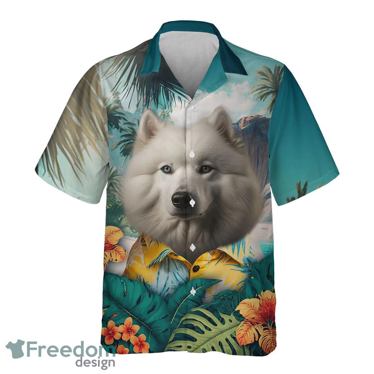 Samoyed All Printed 3D Hawaiian Shirt For Men Women Product Photo 2