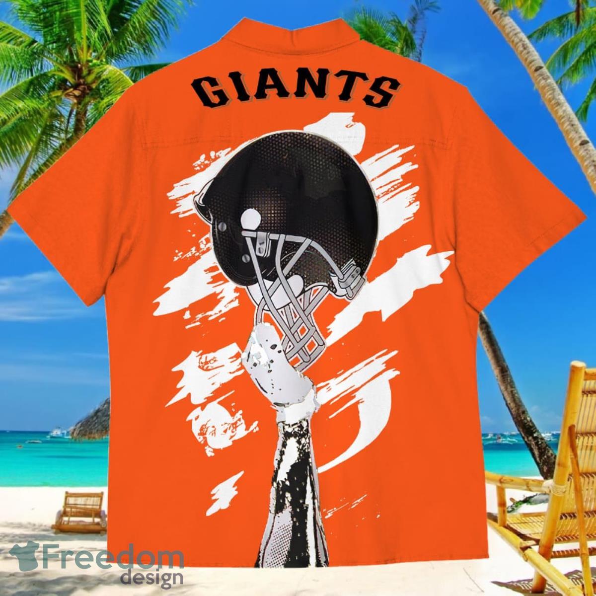 San Francisco Giants Sports American Football Hawaiian Shirt Custom Name &  Number - Freedomdesign