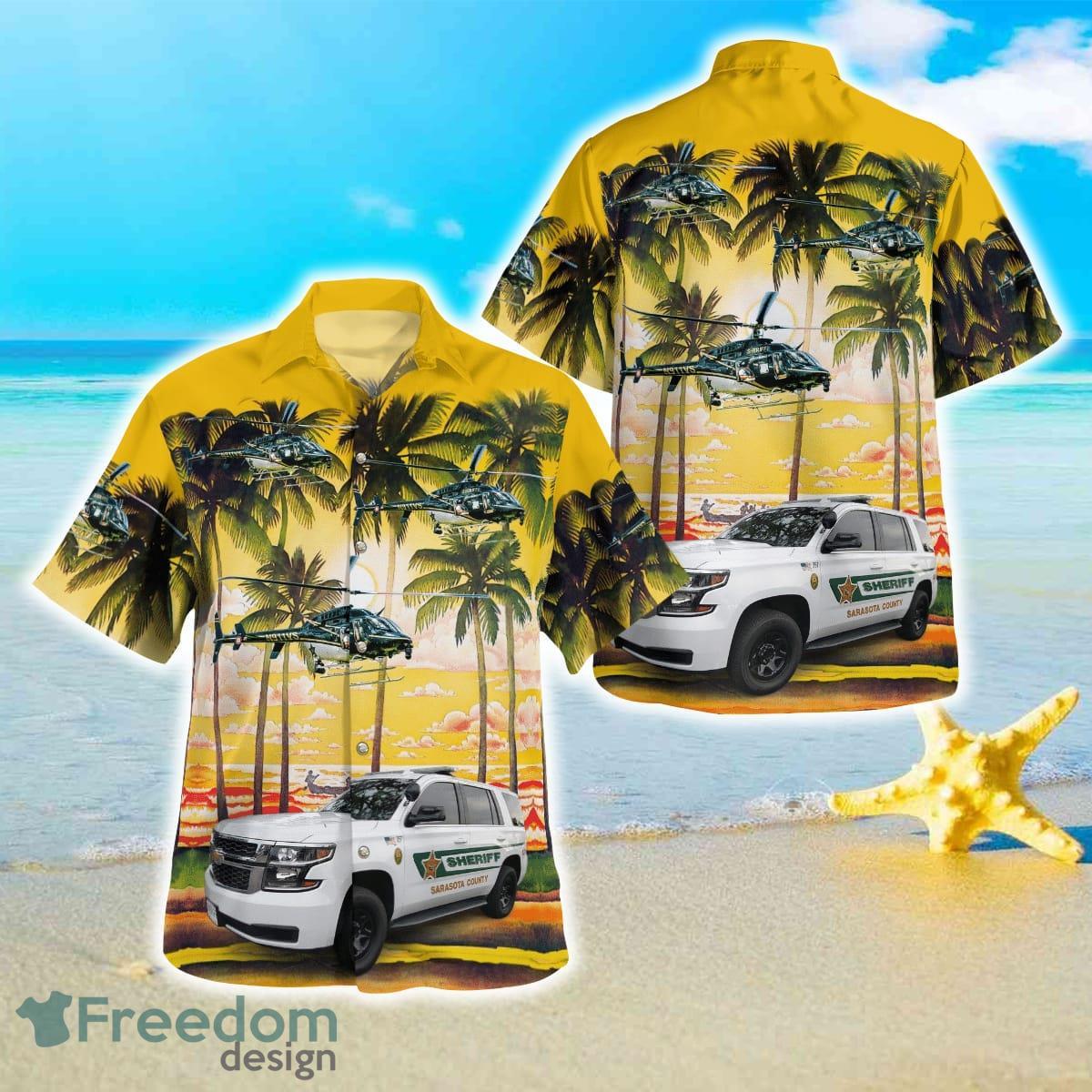 Sarasota County (FL) Sheriff Hawaiian Shirt Best Style For Men Women Product Photo 1