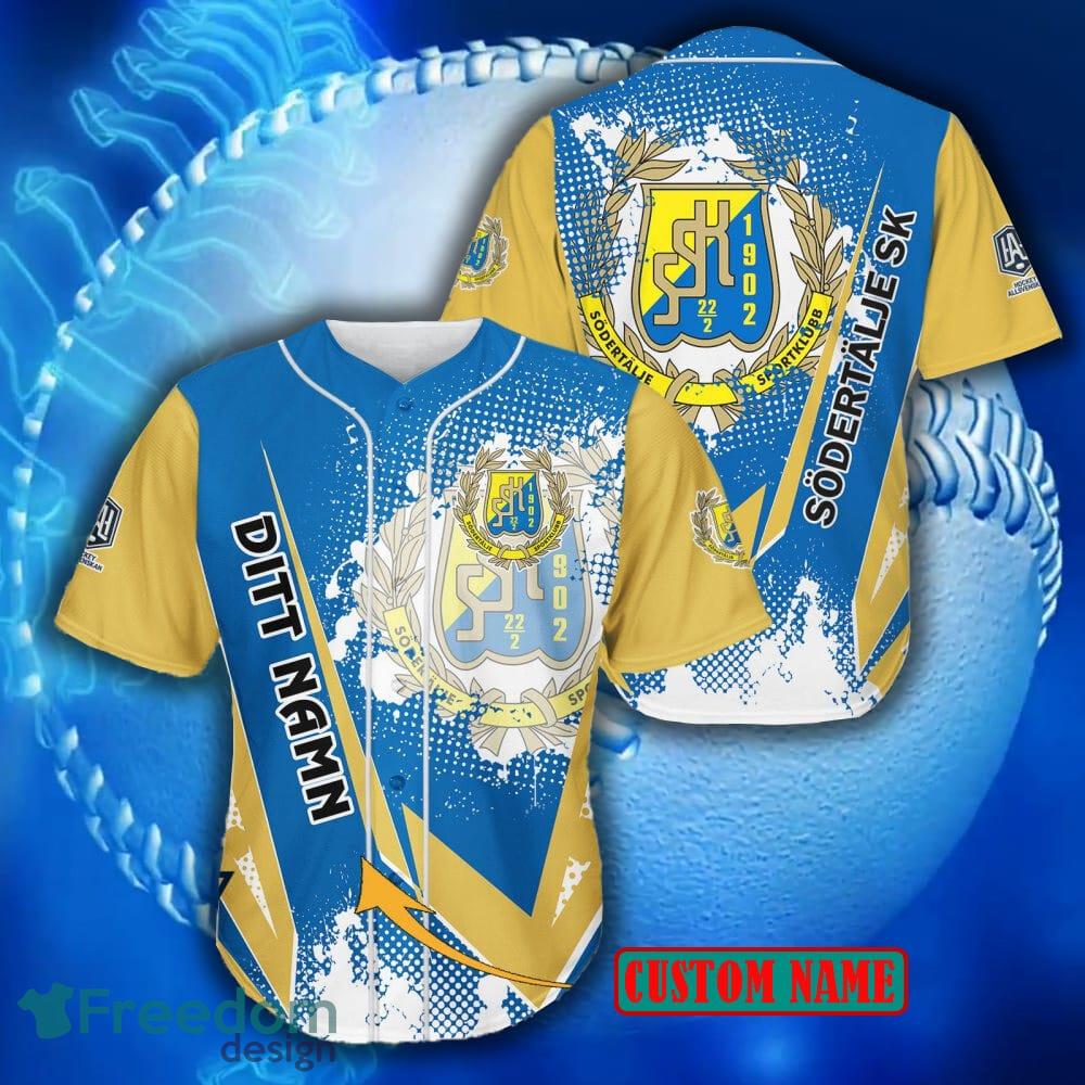 Superliga Style FC Helsingør Custom Name Baseball Jersey Shirt For Men And  Women - Freedomdesign