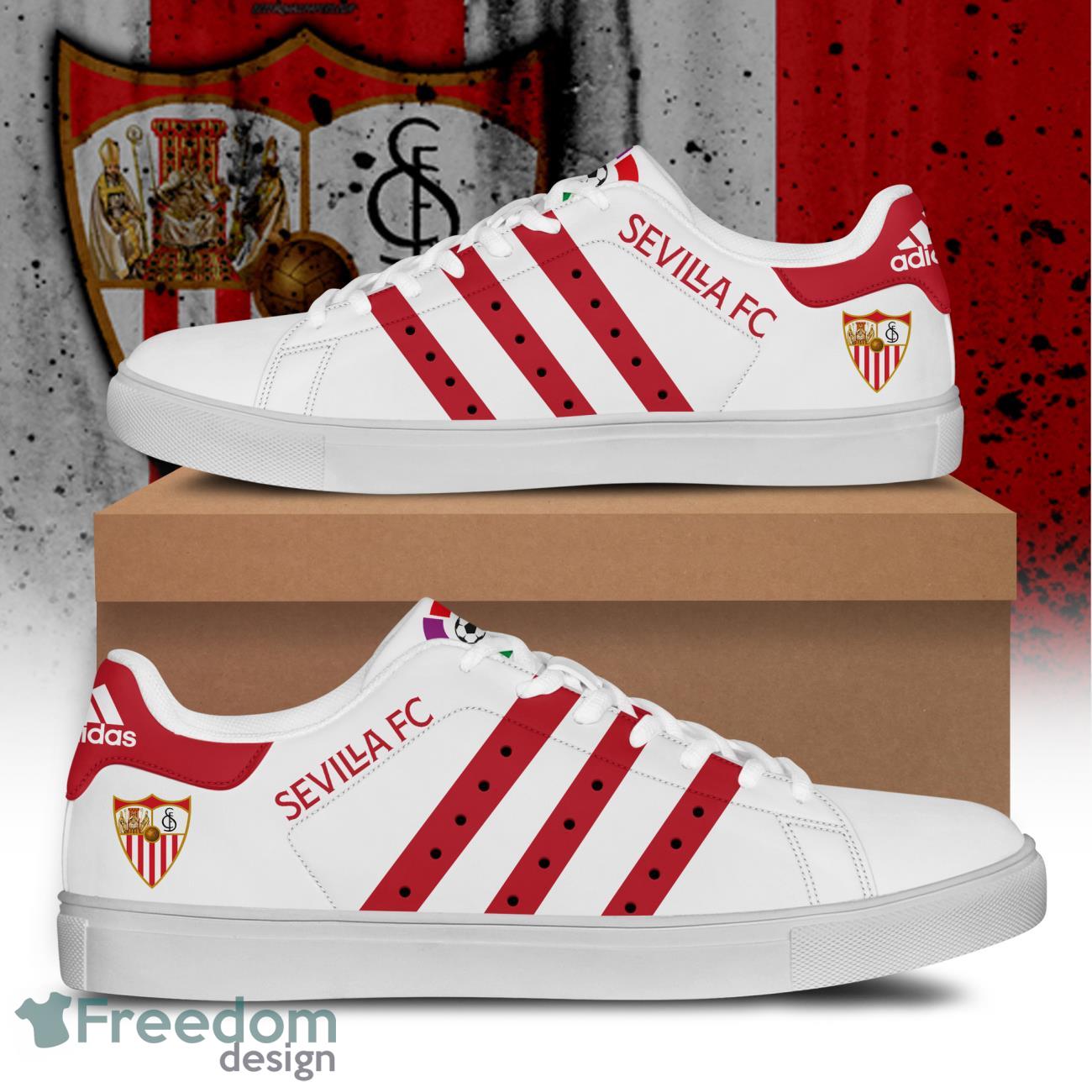 Sevilla F.c Skate Stan Smith Shoes Product Photo 1