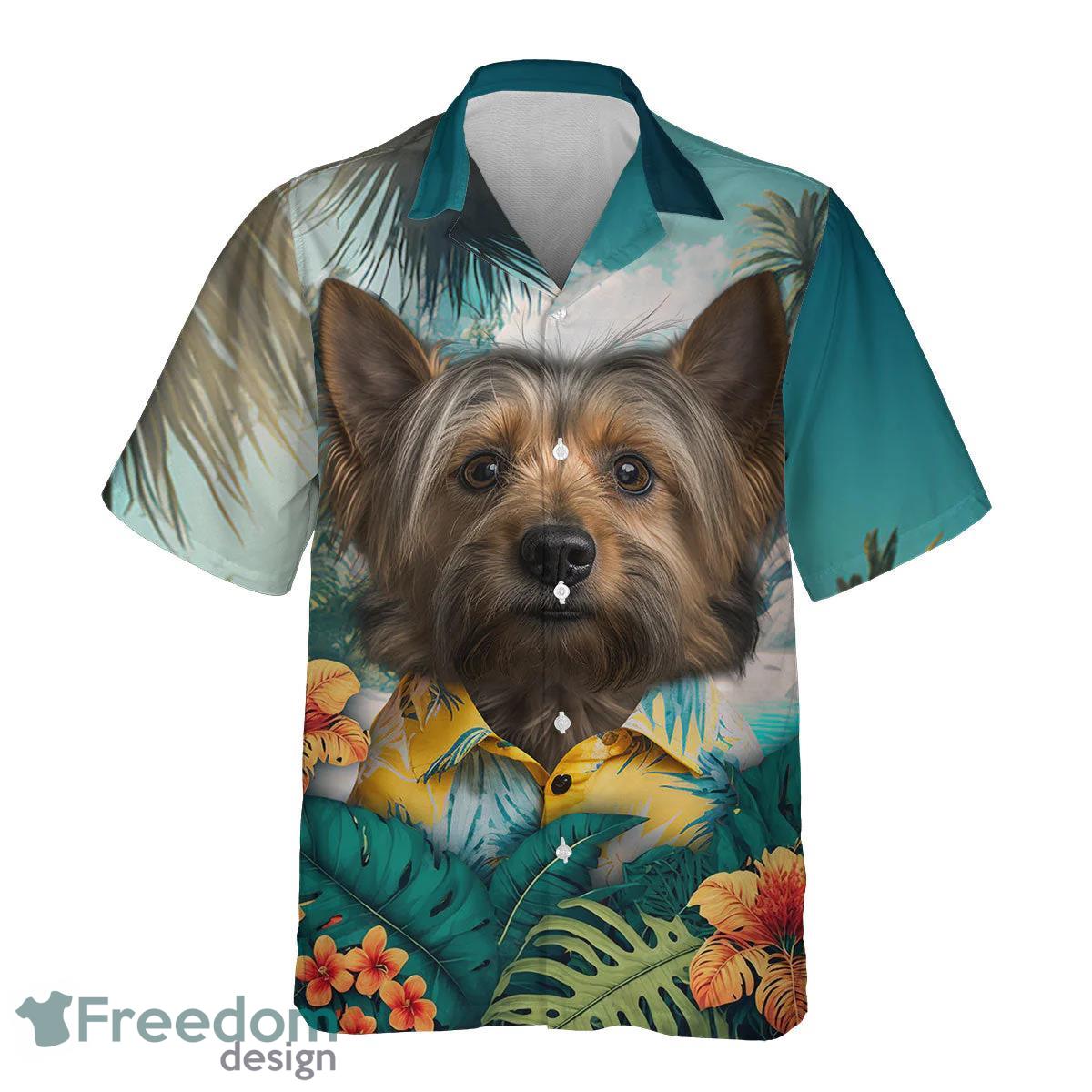 Silky Terrier All Printed 3D Hawaiian Shirt For Dog Lover Product Photo 2